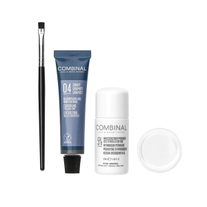 Combinal Dye KIT Grey/Combinal rinkinys - su GRAFITO (pilka) spalva