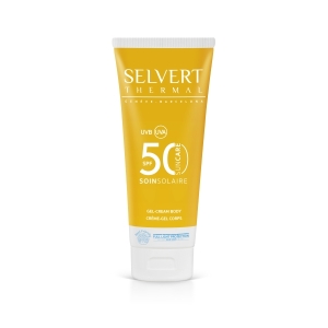 Selvert Thermal Sun Care Gel-Cream Body SPF 50 / Apsauginis kremas-gelis kūnui SPF50, 200ml