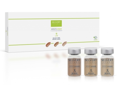Selvert Thermal L’ESPRIT DERMATOLOGIQUE LAB BB GLOW/ BB GLOW serumai mikroadatinei mezoterapijai, 9 x 8 ml