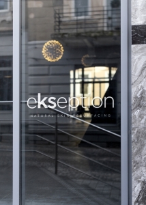 EKSEPTION logotipas - lipdukas, 1vnt.