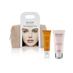 Selvert Thermal +PURE VITAMIN C Glow Beauty Ritual/ Švytinčios odos ritualas su vitaminu C – kaukė 100ml + kremas 50ml