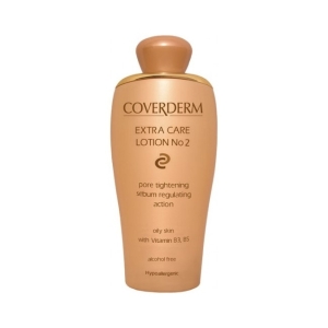 COVERDERM EXTRA CARE LOTION No2/ Raminamasis riebiai odai, 200 ml