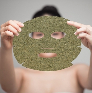 Leaf Mask® Green Tea Mint/Sausa lakštinė kaukė su žaliąja arbata ir pipirmėtėmis, 1 vnt.