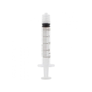 Terumo švirkštai 2.5 ml įsukama adata (Luer Lock), 100 vnt.