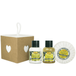 Idea Toscana kūno priežiūros priemonių rinkinys SHOWER WISH BOX, 3 prod. (2x30 ml + 100g)
