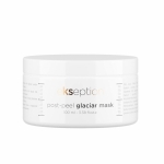 Post Peel Glaciar Mask/ Gaivinamoji kaukė su ledynų vandeliu ir mikroelementais Zn, Mg, Cu, Ca, 100 ml
